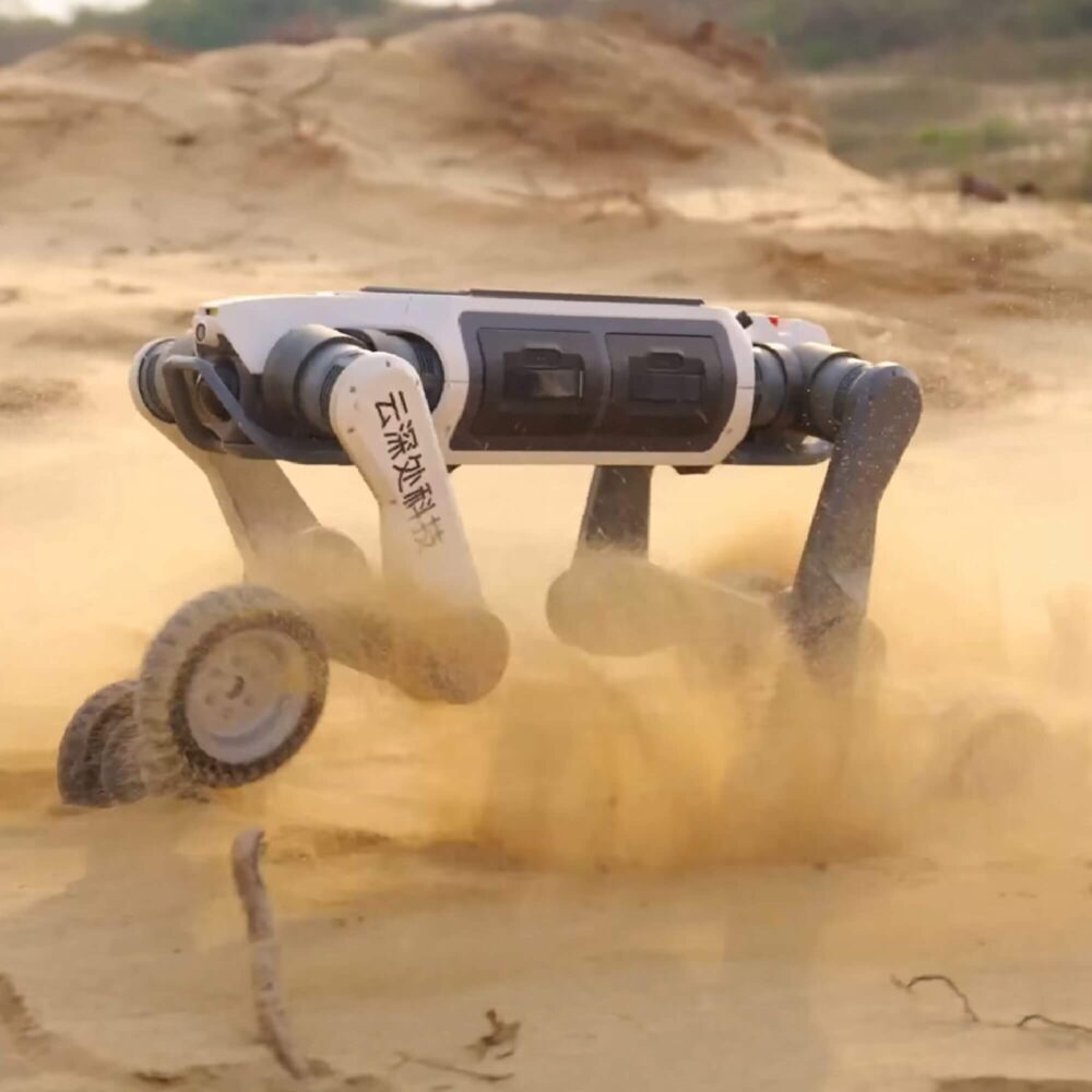 Invelogy DeepRobotics M20 Pro - kolesovy pohon