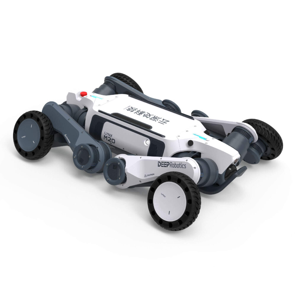 Invelogy DeepRobotics M20 Pro - skladne rozmery