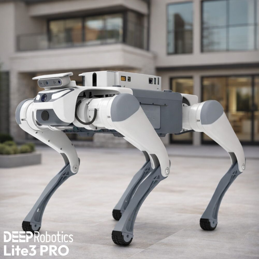 Deeprobotics Lite3 PRO Invelogy Robotický pes Stráženie bytových komplexov